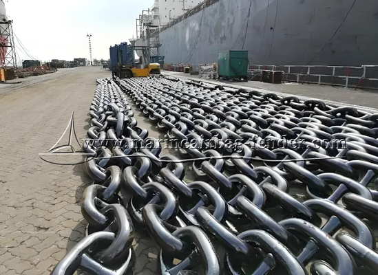 गुणवत्ता  Heavy Offshore Mooring Chain High Strength Various Sizes Available फैक्टरी