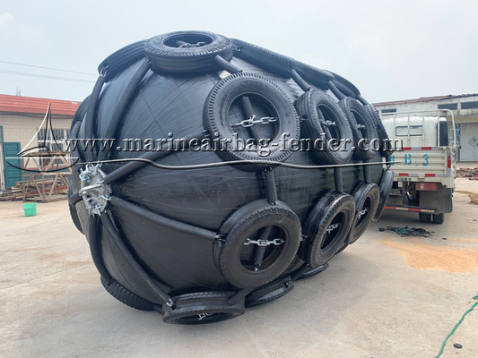 काला inflatable डॉक फेंडर जहाज नाव डॉक फेंडर और बम्पर