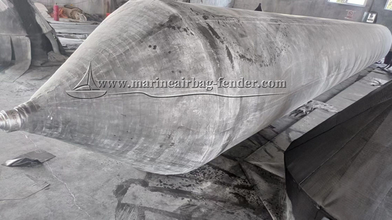 नौका बचाव के लिए काले विरोधी फाड़ना inflatable रबर एयरबैग