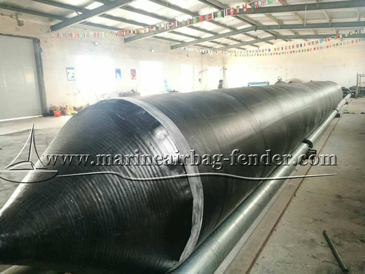 अनुकूलित inflatable रबर गुब्बारा, समुद्री रबर एयरबैग तेजी से जहाज लॉन्च के लिए
