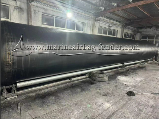 टिकाऊ inflatable समुद्री एयरबैग 0.5m - 30m आकार के लिए शिपयार्ड