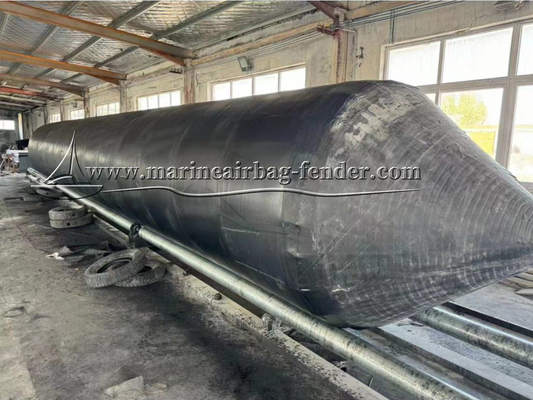टिकाऊ inflatable समुद्री एयरबैग 0.5m - 30m आकार के लिए शिपयार्ड